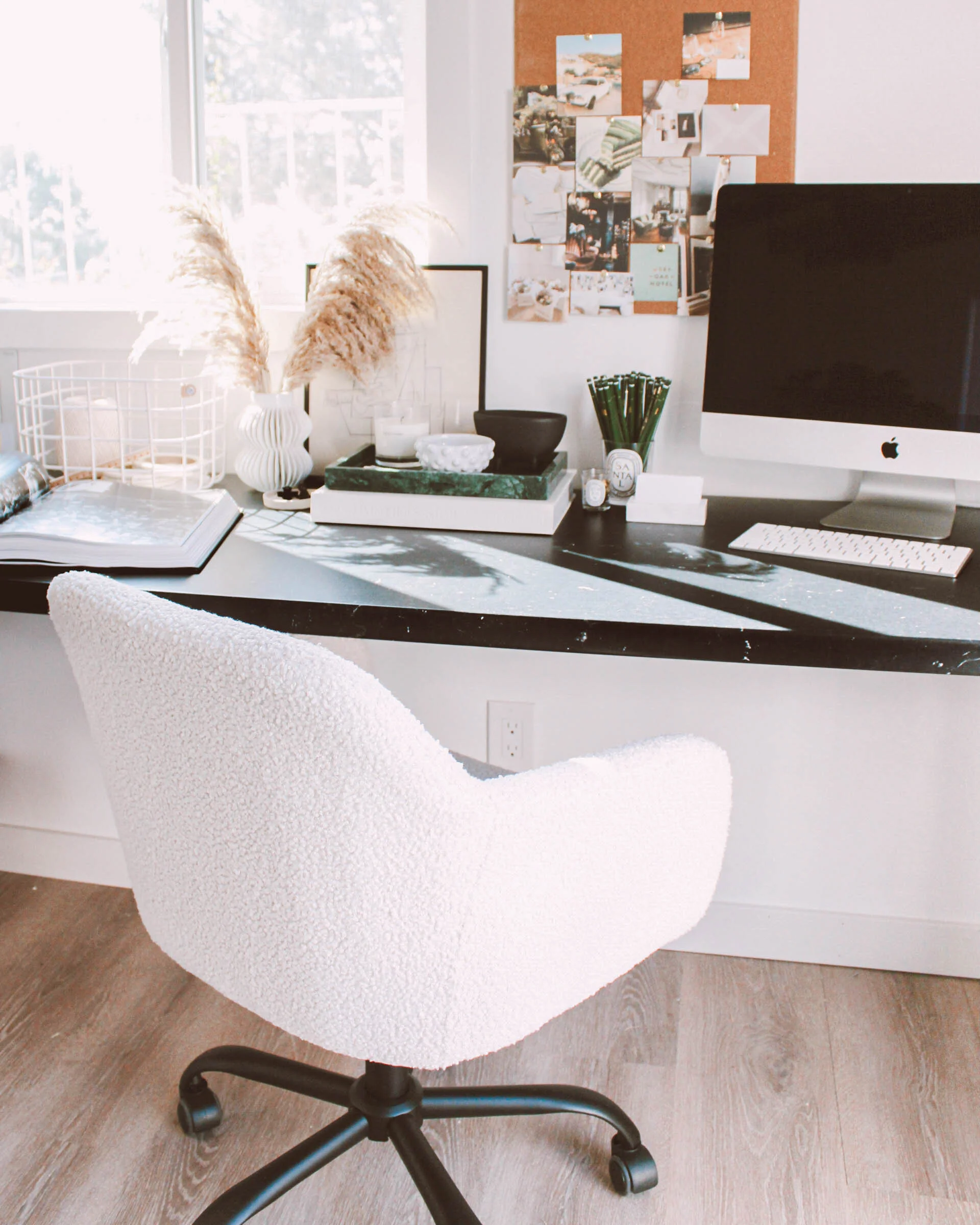 How I Built My Oversized Studio Desk Lauren Saylor Interiors